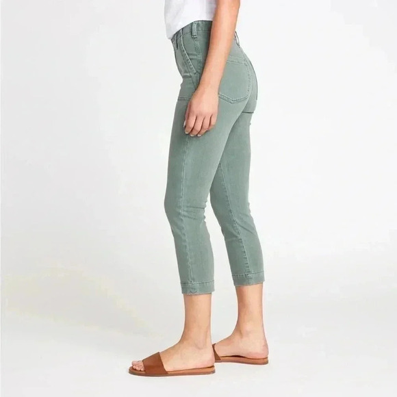 Silver Jeans Utility Slim Crops W27L25 - Picture 3 of 6